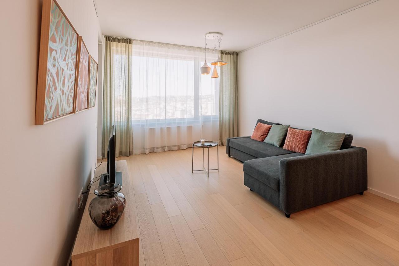Skau Coral Residence In Sky Park 22 Floor 1Tower Panoramic View Free Parking Bratislava Exterior foto