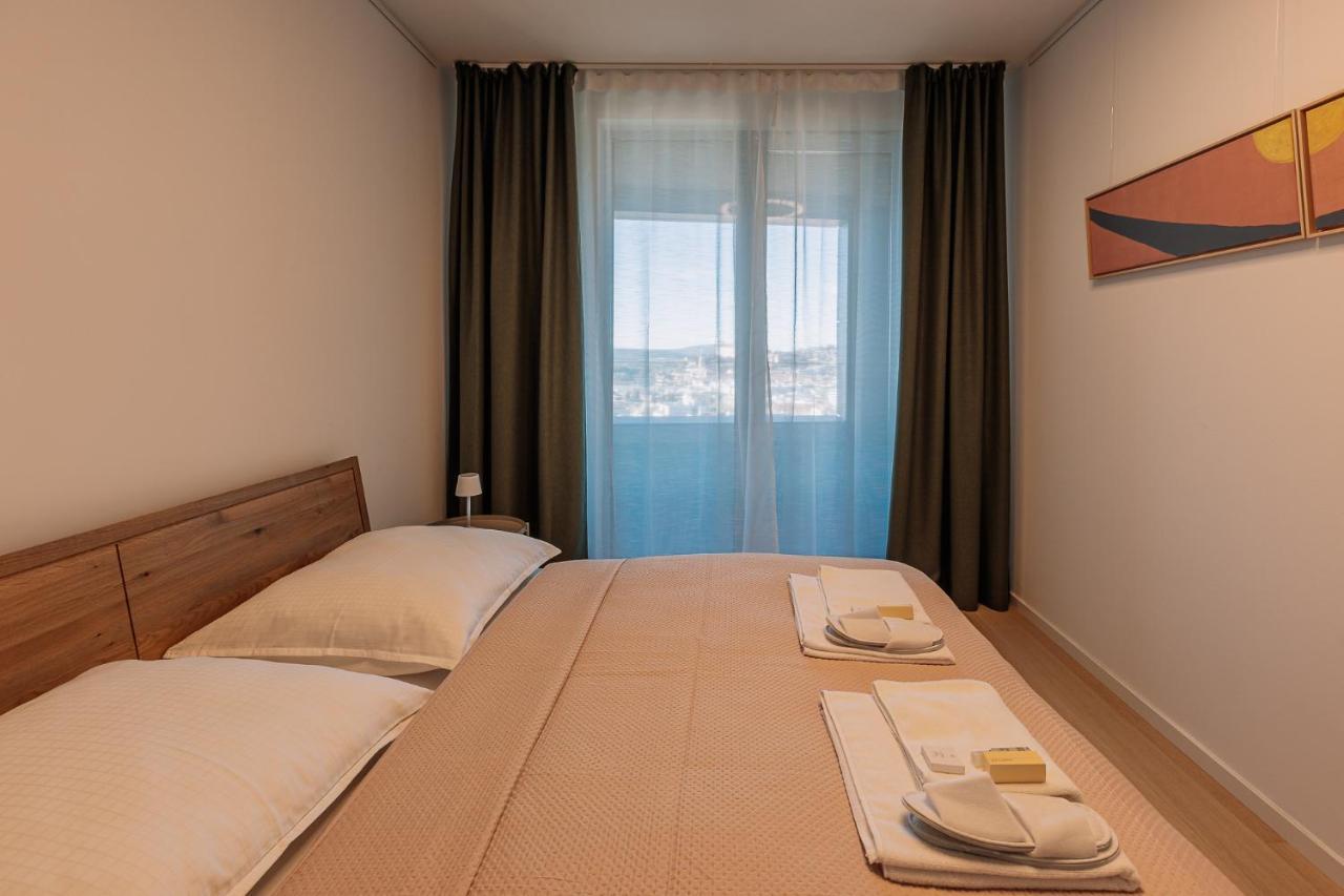 Skau Coral Residence In Sky Park 22 Floor 1Tower Panoramic View Free Parking Bratislava Exterior foto